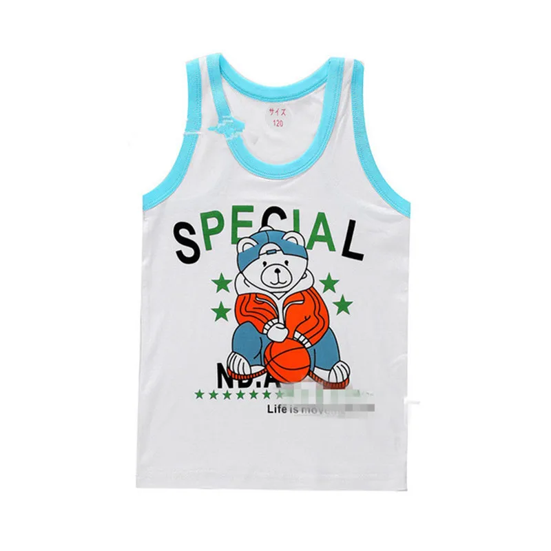 2016 Promotion Limited Character Gilet New Children s Clothing Summer Models Modal Vest B wzd079