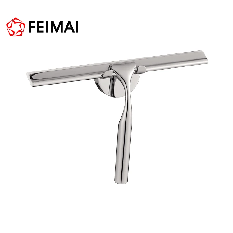 
Stainless Steel Shower Squeegee Wiper For Bathroom Mirror Window Glass Cleaning Brush 