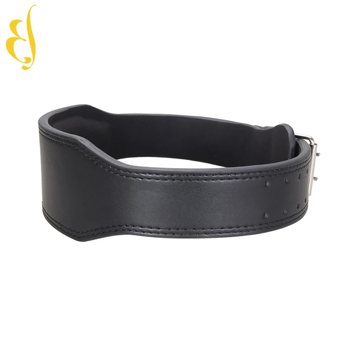 Custom heavy adjustable sport leather weight lifting belt