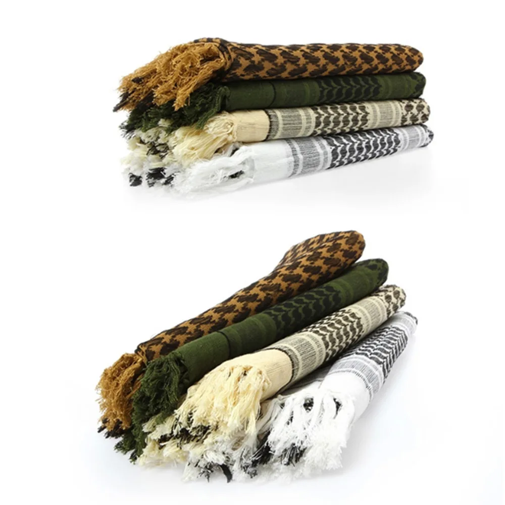 Outdoor headscarf tactical square towel windproof cotton arabic scarf for men,men scarf arab