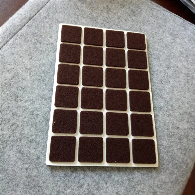 Heavy Duty Self Adhesive Furniture Felt Pads/felt furniture slider pads/felt glider pads