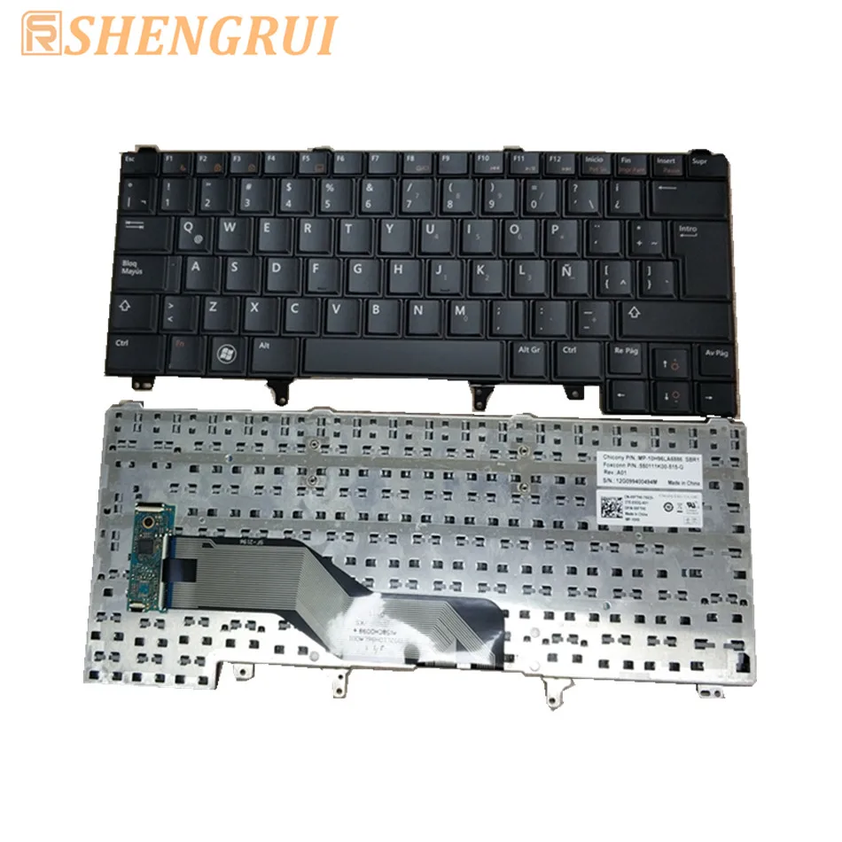 Replacement Keyboard for Dell Latitude  E6420 E6320 E6330 E6430 Series Black US layout