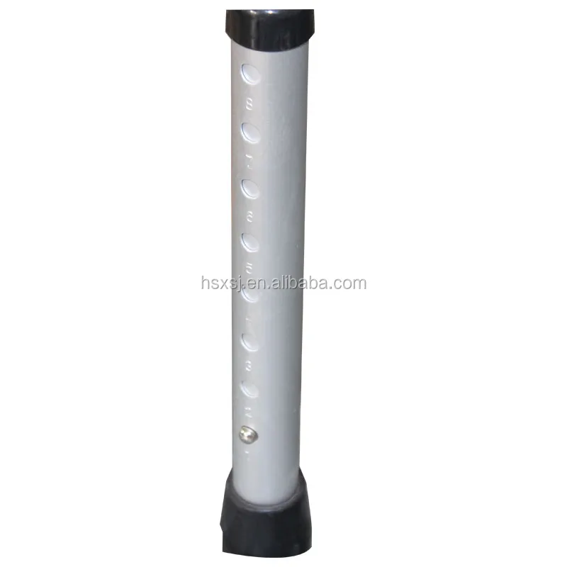 Gold Supplier telescopic aluminum alloy anti-skid under arm crutches