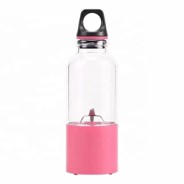 
Durable 500ml USB Rechargeable Portable Blender for Fruit Mixing Smoothie Making 