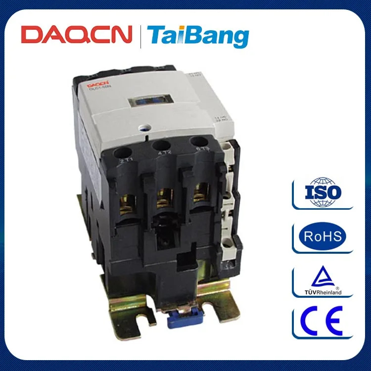 DAQCN Китай Сертификат CE Старый Eletricity Тип LC1-D80 220 В Контактор Переменного Тока