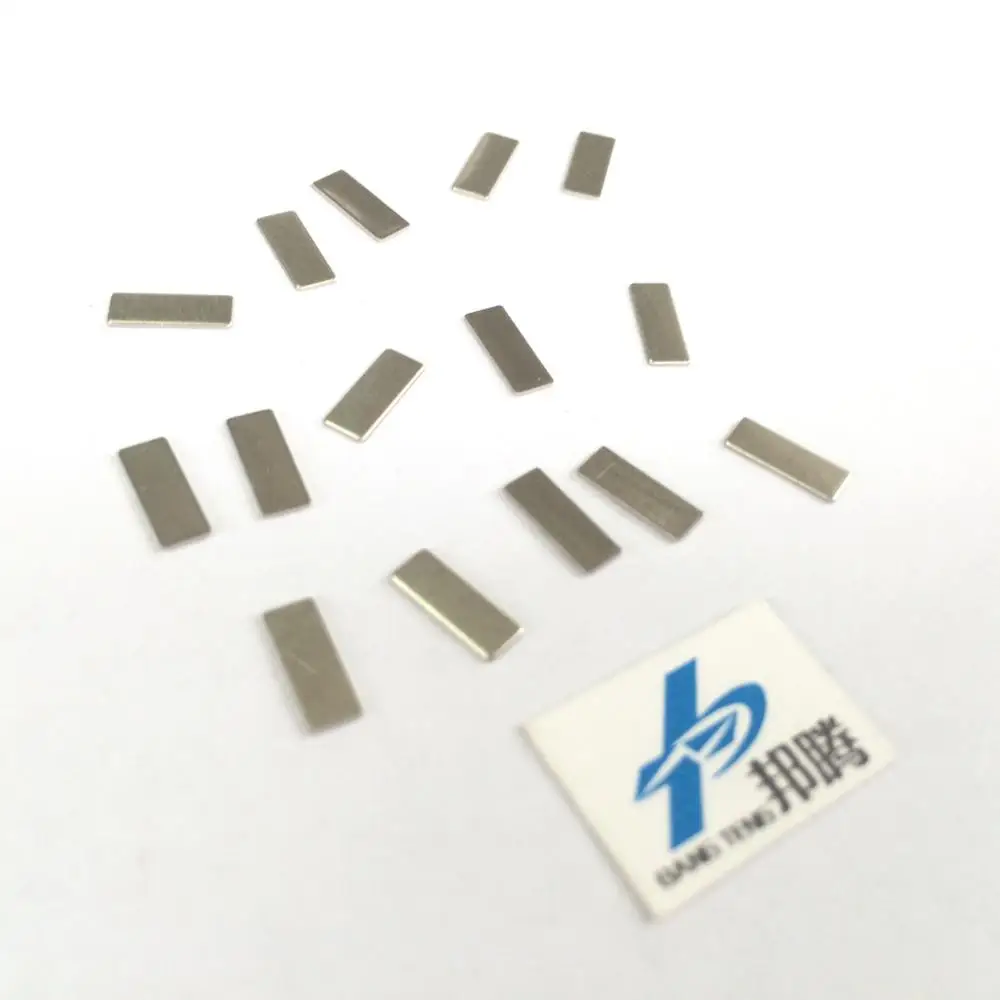 0.3mm Pure Nickel Tab 99.9% Nickel Plate in Roll SMD Mount Tab 4X7 Pure Nickel BMS Contact Tab