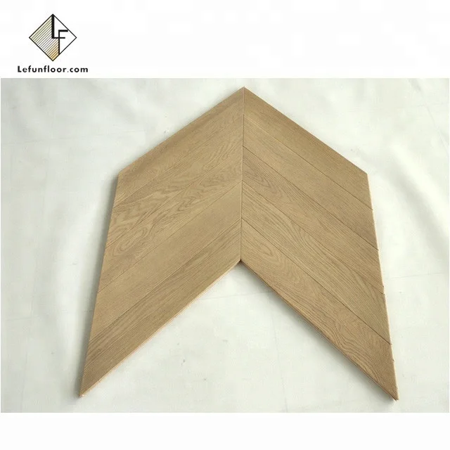 light color herringbone parquet european oak flooring
