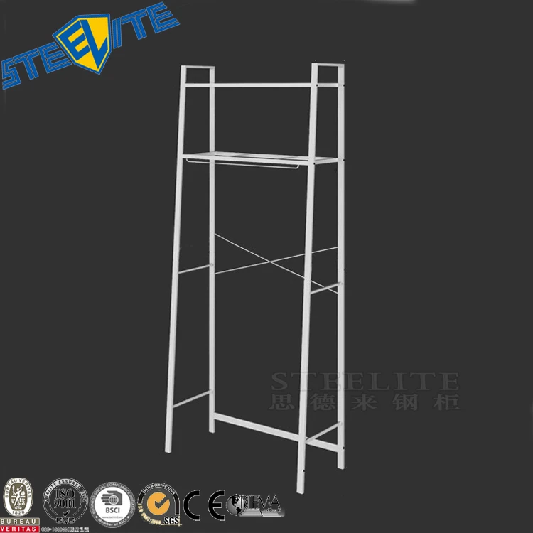 
Metal Multifunction Bathroom Shelf For Washing Machine And Toilet 