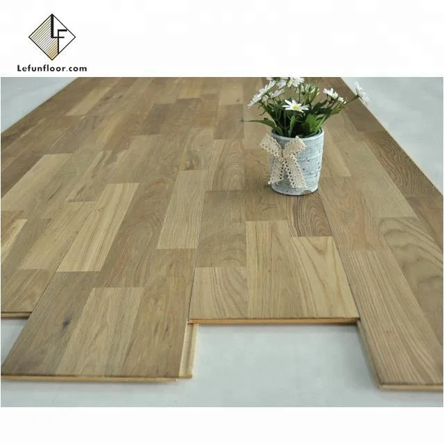 Interlocking floor timber strip click flooring
