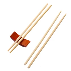 Factory Wholesale Custom Bamboo Chopsticks Noodle Sushi Disposable Round Chopsticks For Sale