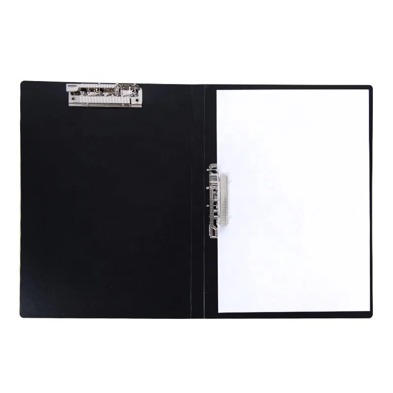 Wholesale Customized Printing Office Stationery Medical Record PVC Clip File Folder Classification