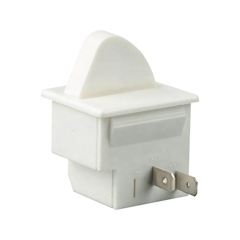 Refrigerator door lamp  push button switch