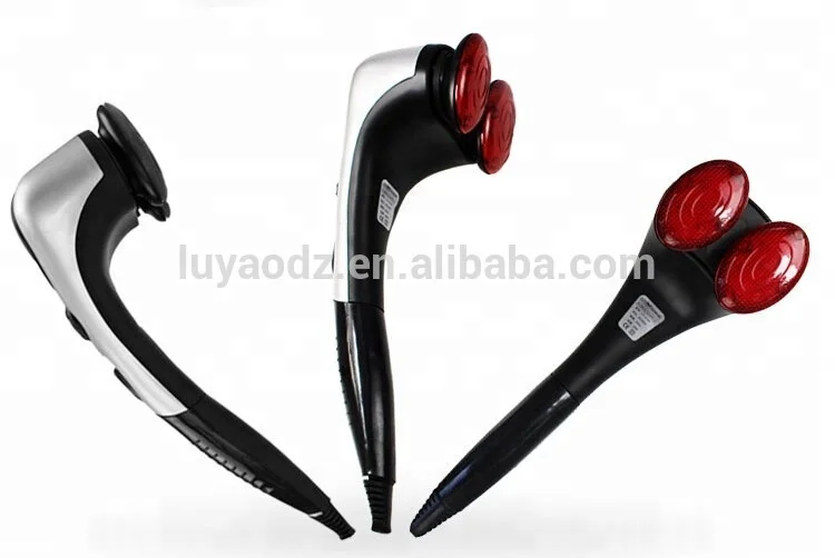 Powerful dual head handy body massager deep tissue percussion handheld massager LY-614A