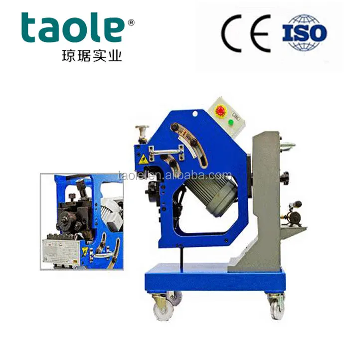 Metal Plate Beveling Machine Steel Chamfering Machine GBM-12D