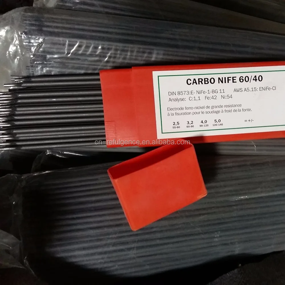 REFULGENCE AWS A5.15 ENiFe-Cl Z408CAST IRON ELECTRODES, CAST IRON ELECTRODE WELDING ROD