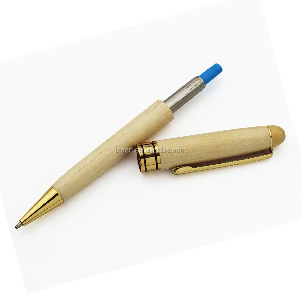 Hot sales Promotional luxury engraved wood ball pen in gift boxes case wooden pen set