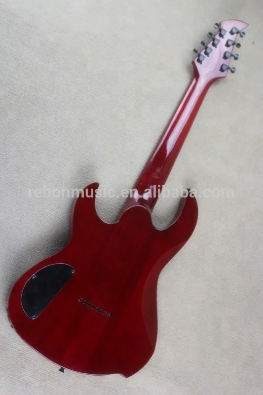 Weifang Rebon 8 string neck through body electric guitar