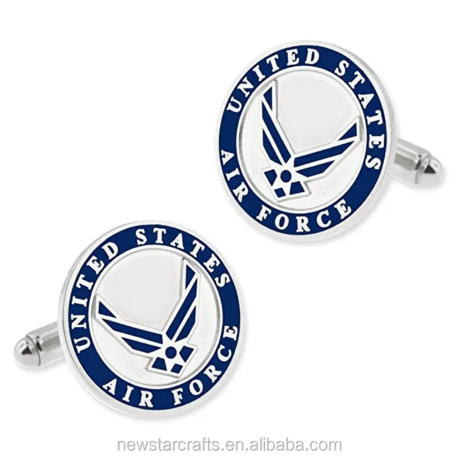 Factory direct custom metal cufflinks shnny gold deer shape cufflinks