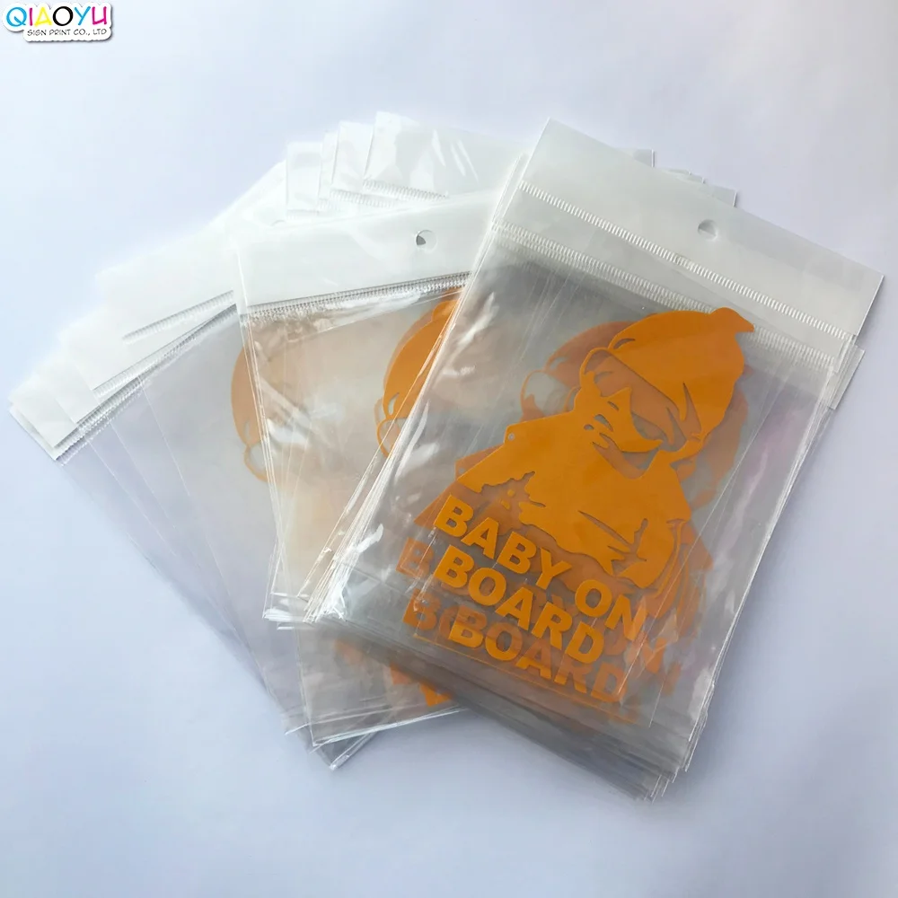 Funny Car Window Vinyl Decal Baby On Board Sticker Hangover Sign Sticker