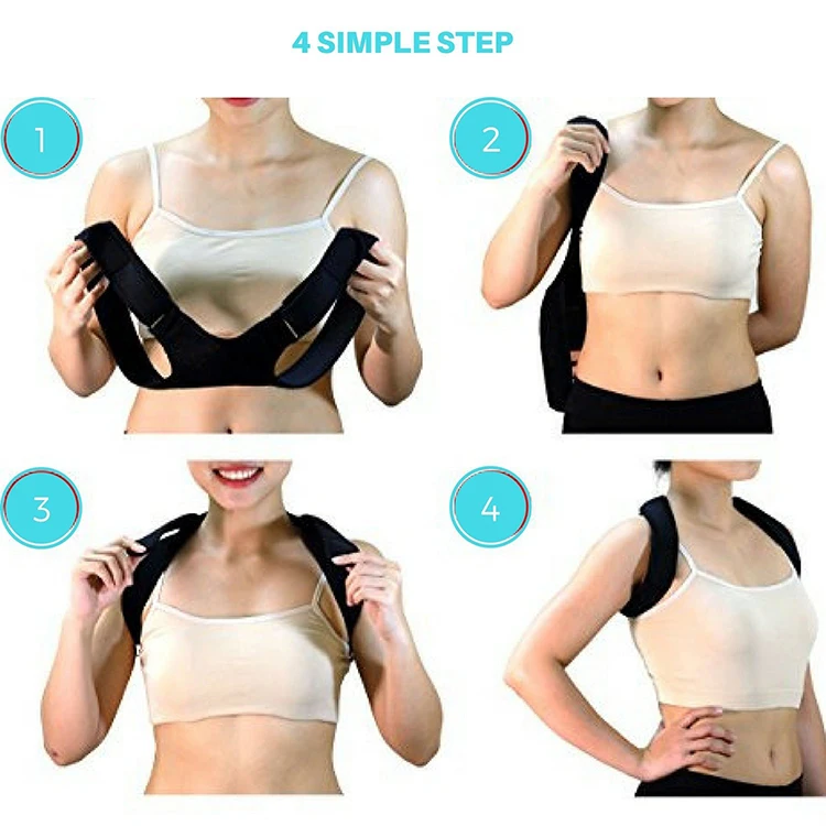back clavicle support posture brace for Shoulder, Neck, Back Pain Relief and Support