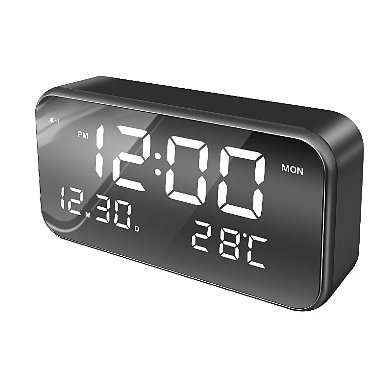 Home Decoration Light Alarm Clock LED Digital Desk Smart Alarm Clock for Teenager