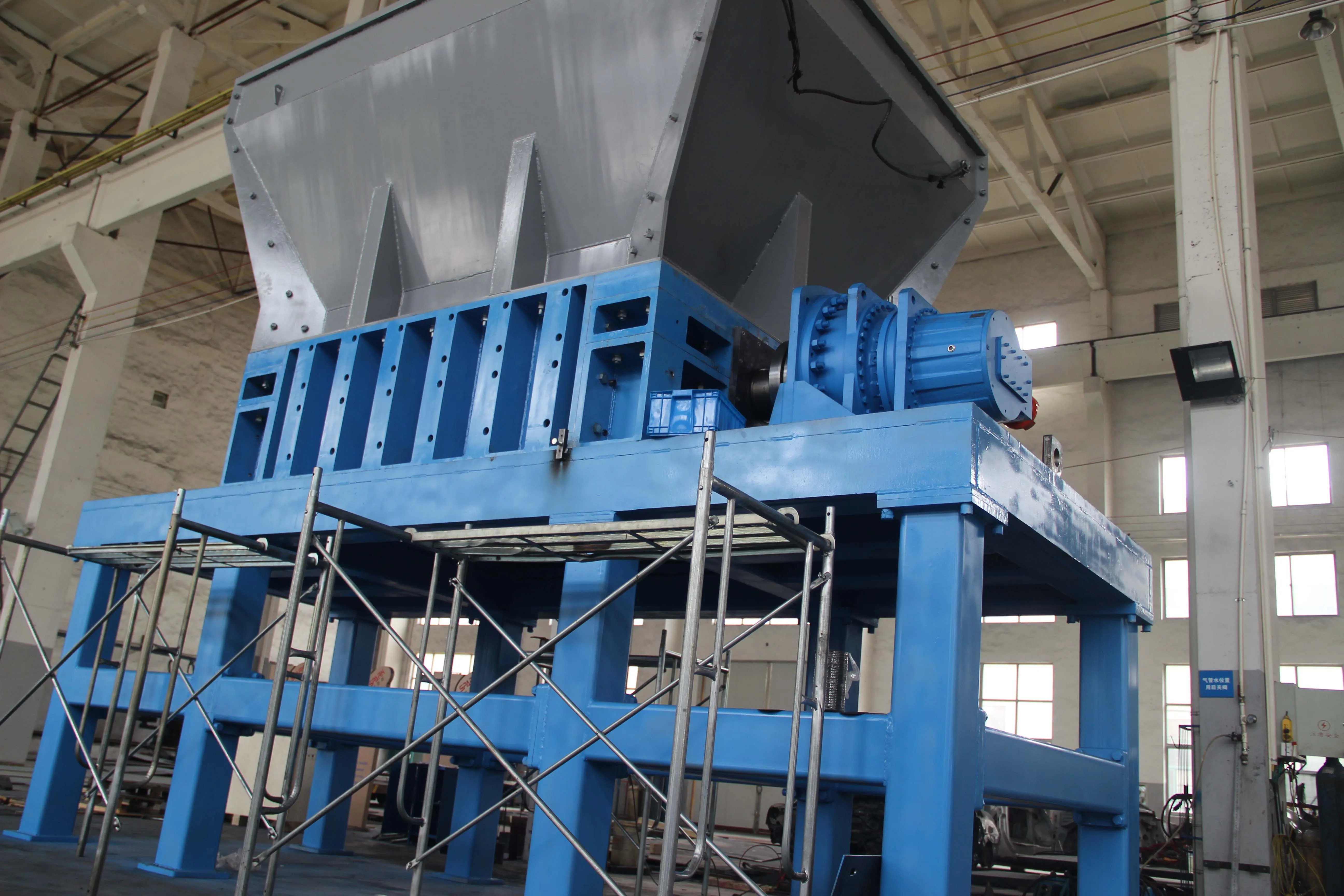 
fully automatic scrap metal recycling machine car crusher shredder machine for sale 