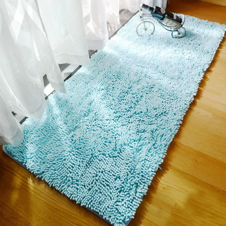 Роскошные микрофибры Шаг Коврик для входной двери