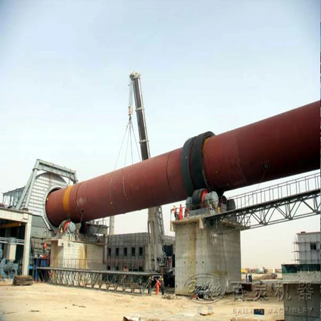 Cement Rotary Kiln of clinker grinding plant for calcining lime with direct factory price