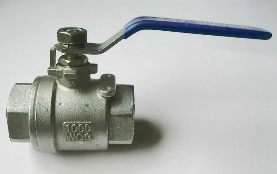 HIgh quality Flange Ball Valve SS Body Metal PTFE Seat Manual
