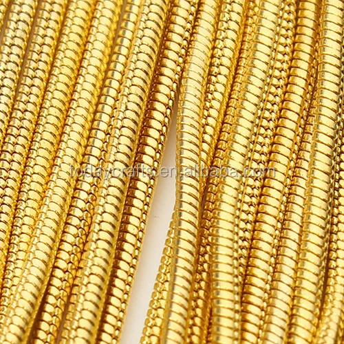 1.5mm bronze snake necklace chain