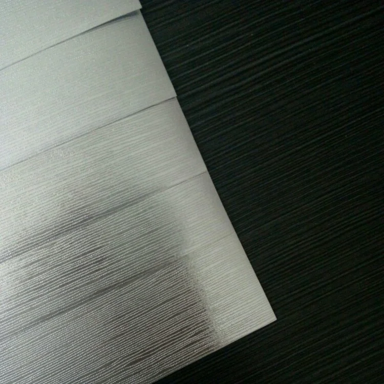 silver embossed foil laminated metalized cardboard