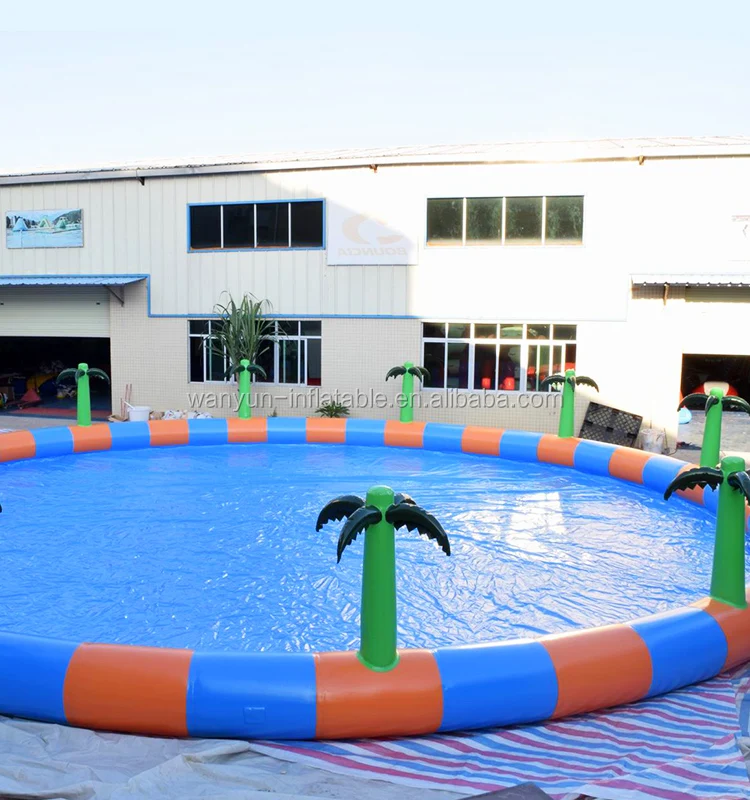 Outdoor Family Inflatable Swimming Pool For Water Game PVC inflatable pool large inflatable swimming pool