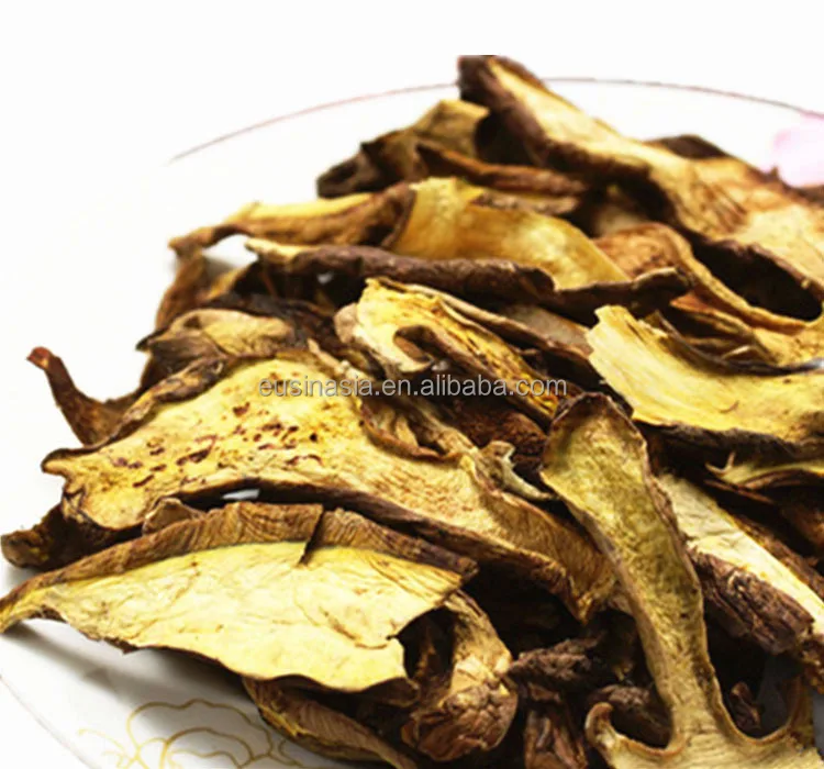 
bulk packed dried boletus penny bun mushroom 