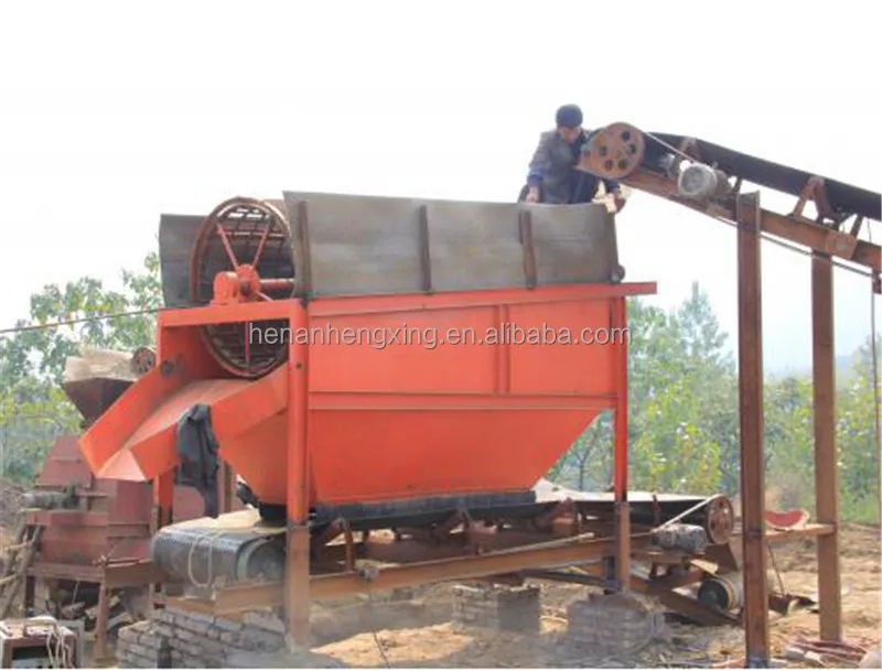 High Efficiency Seasand /Riversand Rotary Drum Sieve