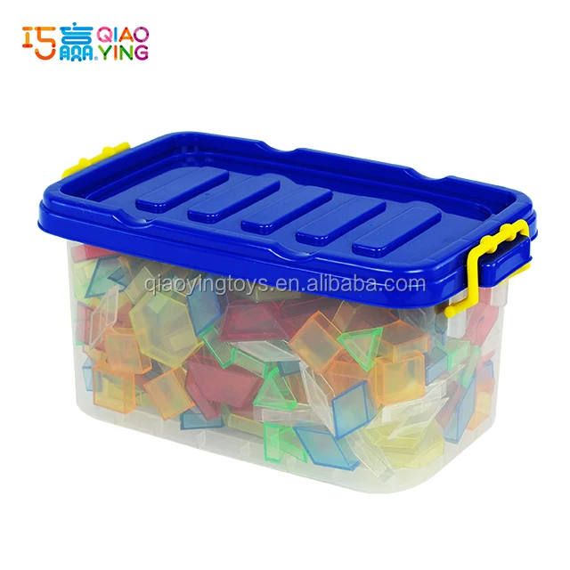 
Translucent Pattern Blocks, Fine Motor Skills Educational Kids Toys 