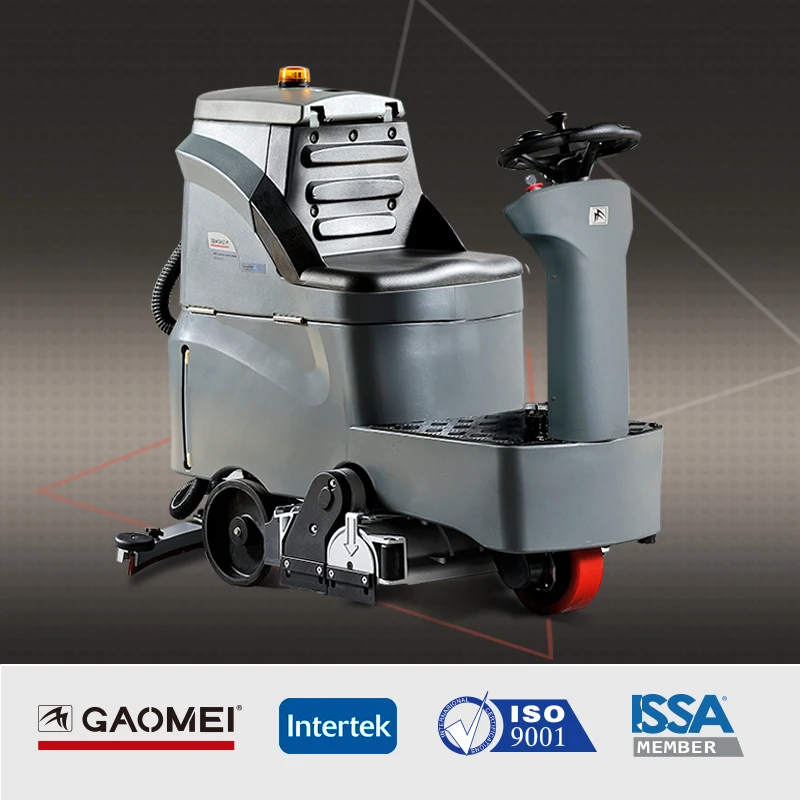 GM-RMINI Ride On Floor Scrubber Sweeper