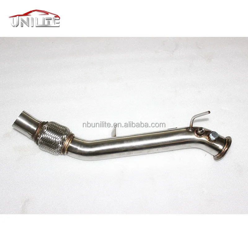Stainless steel exhaust Down pipe for B MW e60 e61 lci 520d N47 2006-2009 e81 e82 e87 e88 E90 116d 120d