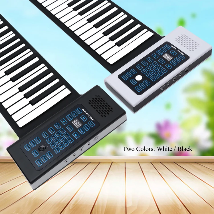 Bora 88 keys roll up electronic midi grand piano
