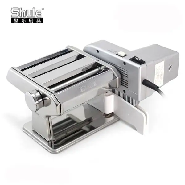 Professional electric fresh stainless steel pasta noodle making machine maker with motor in China
