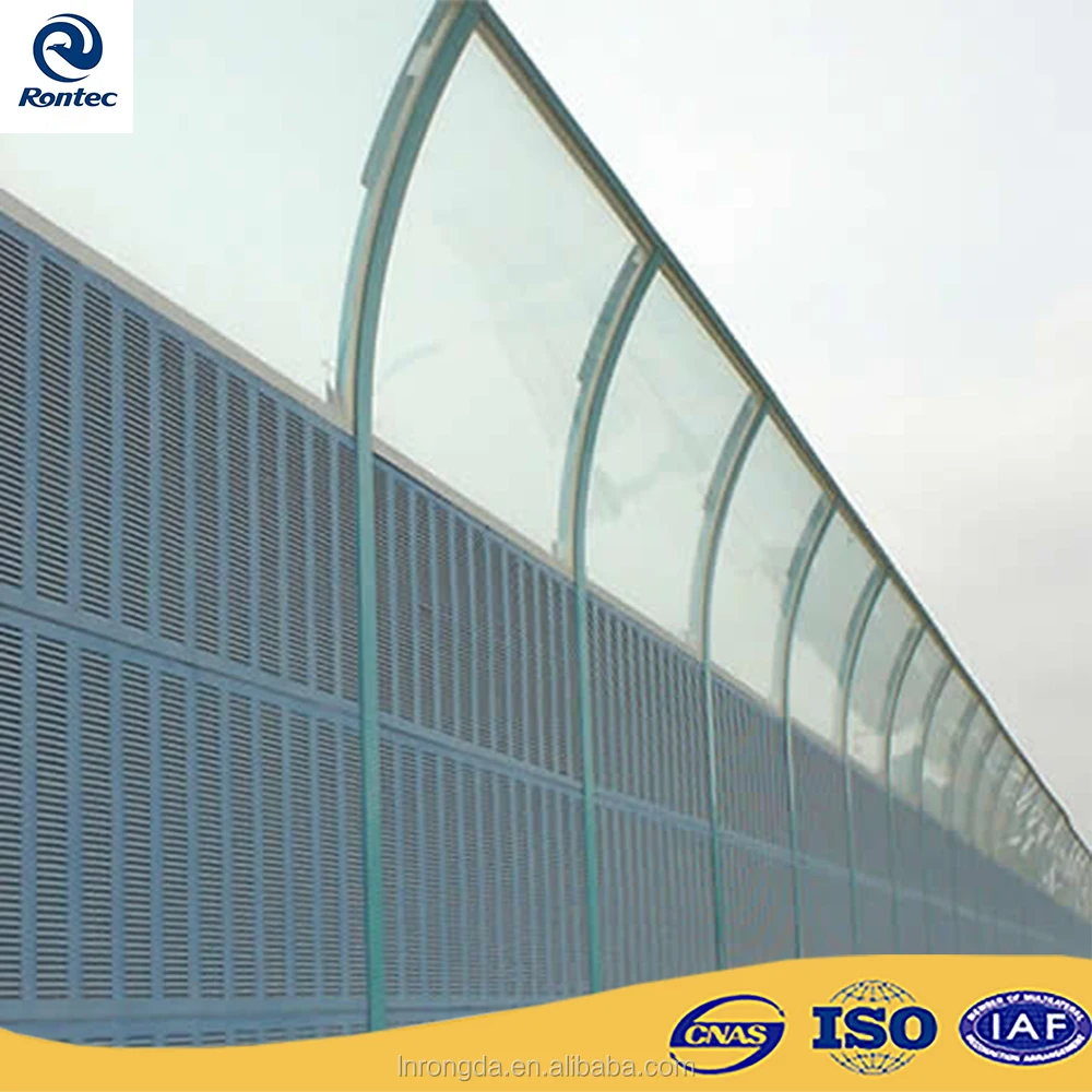 
Multifunctional sound absorbing fence barrier 