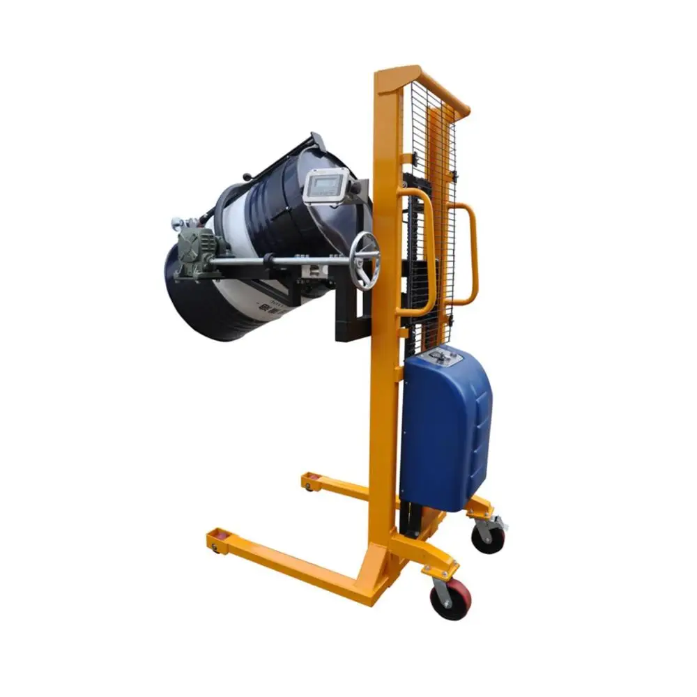 Drum Stacker With Weighing Scale