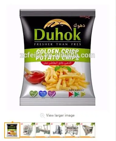 
Semi-automatic Potato Chips Processing Production Line 