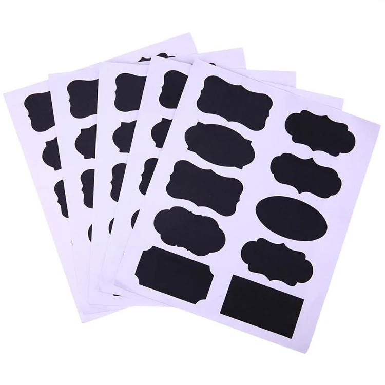 Hot Selling Chalkboard Labels Kids Blackboard Sticker Chalk Board Craft Stickers With Marker Pen