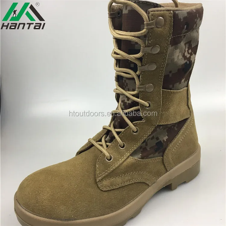 China Manufacturer Russian army military boots desert