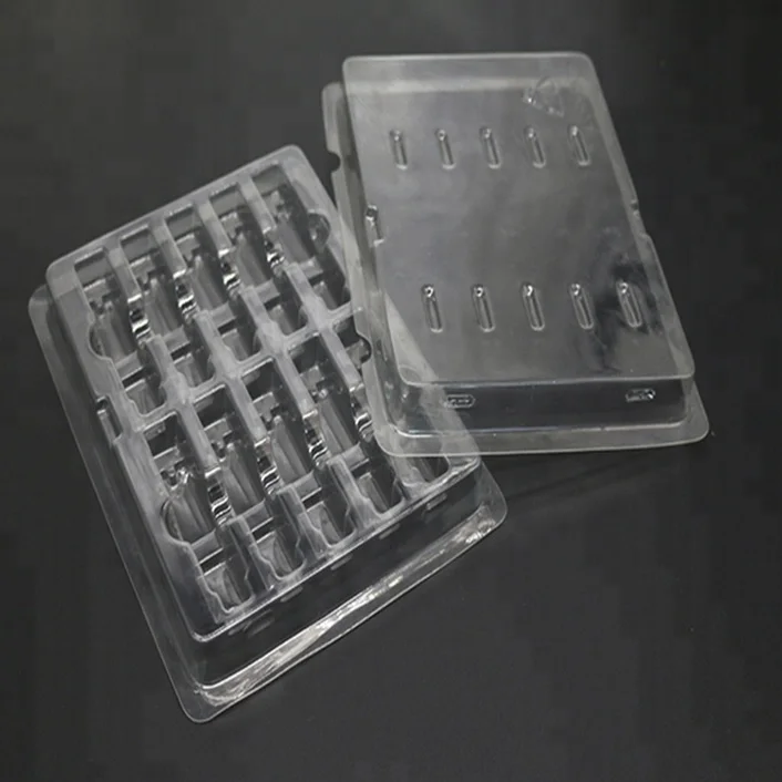 Vacuum Forming Plastic Blister Electronic Component Packaging Tray