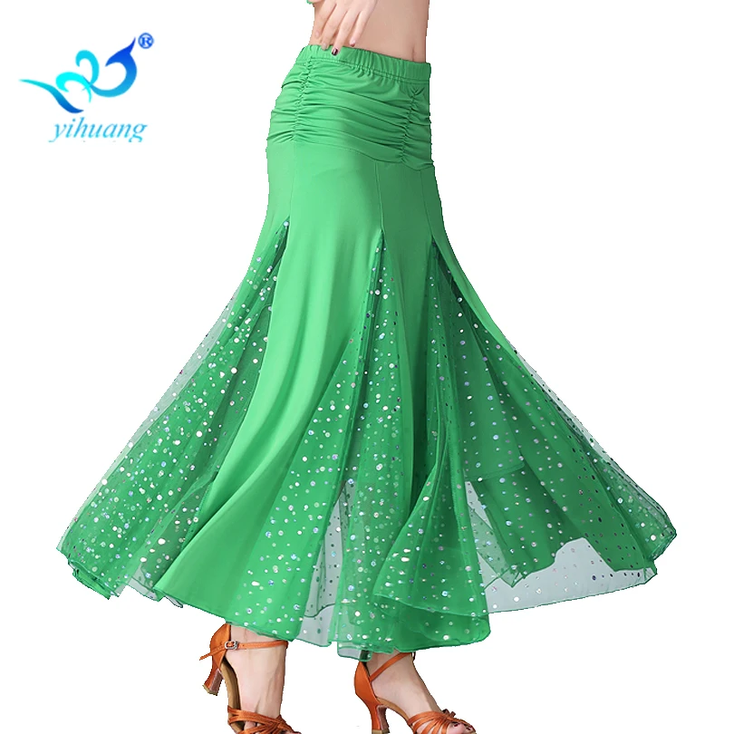 Sexy Women Girls Dance Wear Ballroom Dance Skirts Competition
