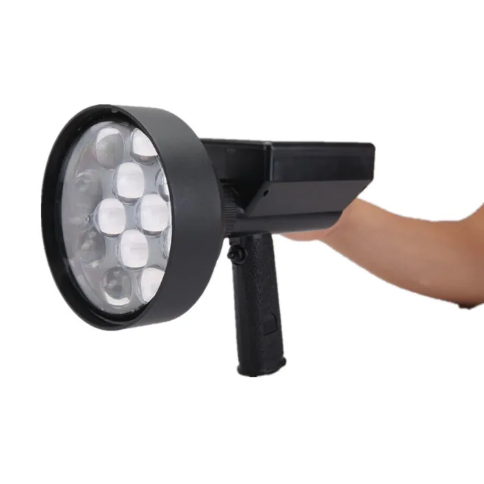Brightest rechargeable handheld spotlight CREE 36W LED Rechargeable Hunting Searchlight 4000LM