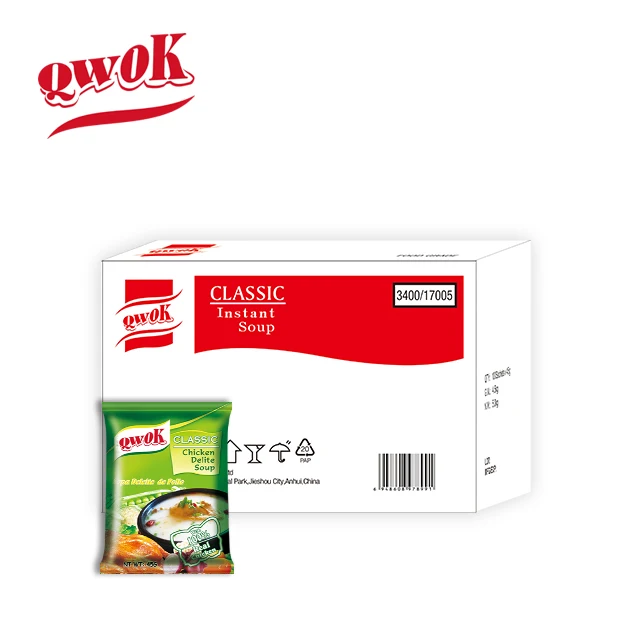 
HALAL CLASSIC INSTANT SOUP CHICKEN DELITE SOUP POWDER SOUP 