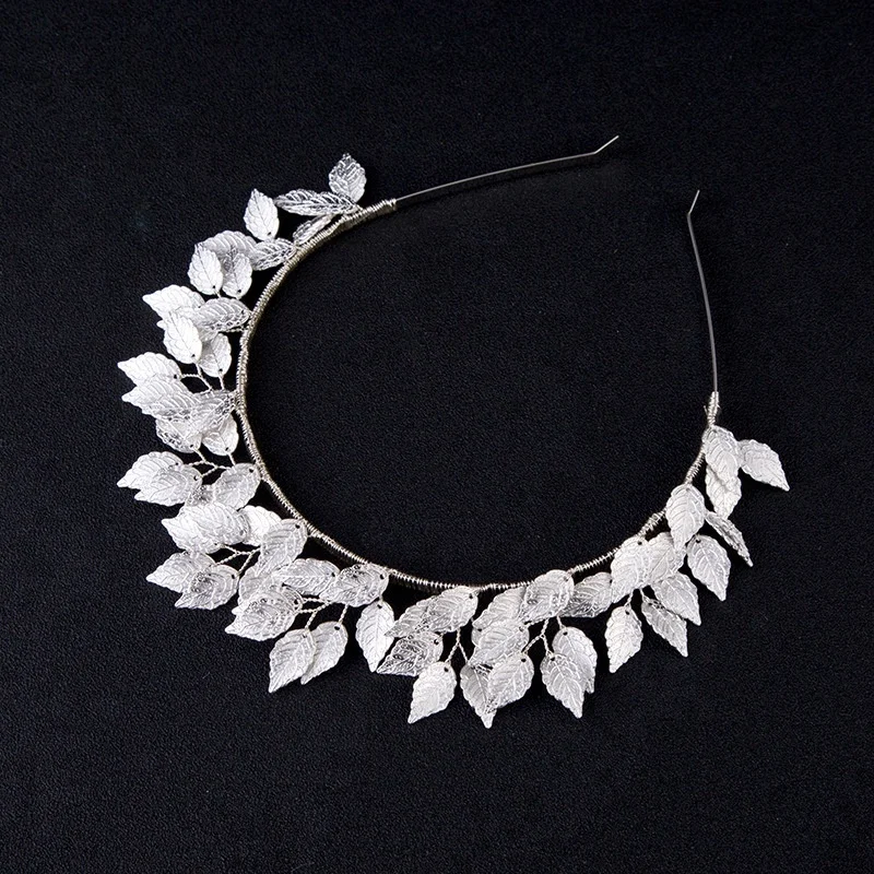 Корона с листьями греческой богини, корона в стиле барокко, королева золотого цвета, тиара, свадебная повязка на голову, аксессуары для волос, головной убор