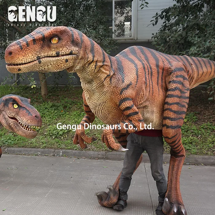 Professional Dinosaur Costume Velociraptor For Kids